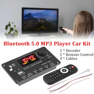 2*40W Module Car Amplifier Bluetooth 5.0 Decoder Board Music Player MP3 Radio - Picture 1 of 8