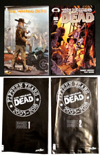WALKING DEAD Ret Exc 15th Anniver 1 & 2  NM..With Black Plastic Bag from factory