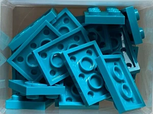 LEGO Parts - Dark Turquoise Plate 2 x 3 - No 3021 - QTY 20 - Picture 1 of 1