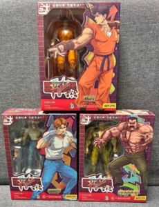 Capcom Game 52TOYS 1:18 Final Fight Cody Guy Mike action figure set di 3 - Foto 1 di 4
