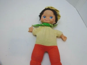 Vtg HORSMAN DOLL Nursery rhyme men tub baker cloth body plastic face hands RARE - Picture 1 of 10
