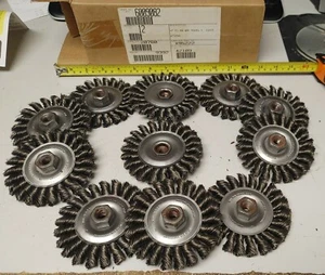 12 ~ 4" Twisted Knot Wire Wheels ~ M10X1.5 Nut ~ 6009082 - Picture 1 of 8