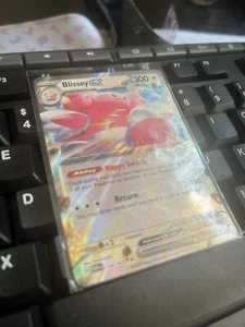 Pokémon TCG Blissey ex Scarlet & Violet - Twilight Masquerade 134/167 Holo Double - Bild 1 von 2