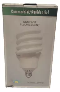 Sunrise Lighting Fluorescent Spiral Bulb 55W (250W Equivalent) **PRICE DROP** - Picture 1 of 5