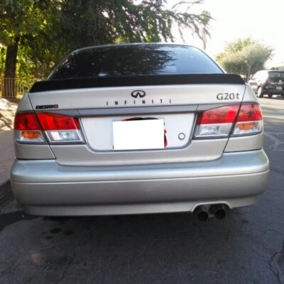 Spoiler traseiro tipo porta-malas Duckbill 380P compatível com 1999~2002 Infiniti G20 Sedan - Imagem 1 de 4