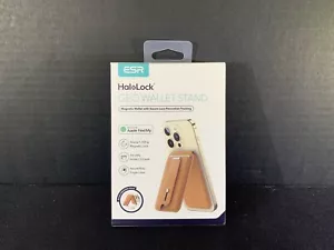ESR HaloLock GEO Wallet Stand Brown Magnetic Wallet - Used - Picture 1 of 7