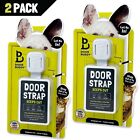 Door Buddy® Adjustable Door Strap & Latch (Grey 2 Pack)