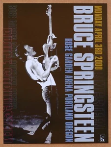 Bruce Springsteen Portland Rose Garden Original Concert Poster 2000 - Picture 1 of 1