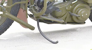 Harley "Jiffy" KICK STAND Complete for WW2 1940 - 1952 Military 45 Solo WLA WLC - Picture 1 of 4