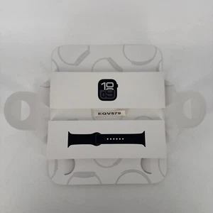 Apple Watch Series 10 46mm GPS Jet Black Case w Black Sport Band S/M MWWP3LW/A - Picture 1 of 6
