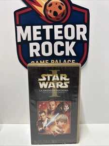 Star Wars Epi. 1 La Amenaza Fantasma. Vhs Spanish Version - Same Day Ship ￼ - Picture 1 of 3