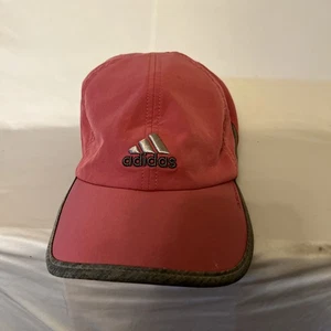 Adidas Hat Strapback Cap Womens Blue Pink Running Tennis Lightweight - Picture 1 of 3