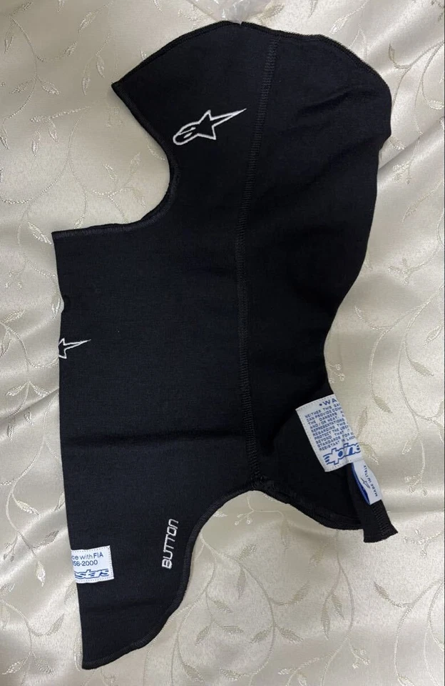 Nomex Face Mask Jenson Button BAR Honda F1 Champion Used Facewear Unused - Image 1 of 3