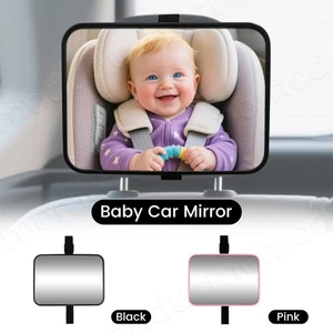Baby Auto Spiegel für Rücksitz verstellbar abnehmbar weite Sicht Kindersicherheit - Bild 1 von 7