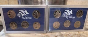 2001 United States Mint 50 State Quarters Proof Set Of 2 - Picture 1 of 5