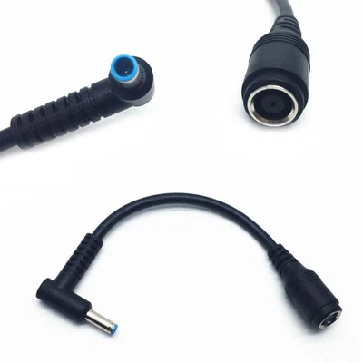 Stecker HP*DC Kabel Adapter Kupferkern 7,4mm-4,5mm Buchse für HP*Dell - Bild 1 von 4