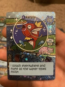 Pokiebubies 1st Edition Fan Art Magikarp Holo - Picture 1 of 3
