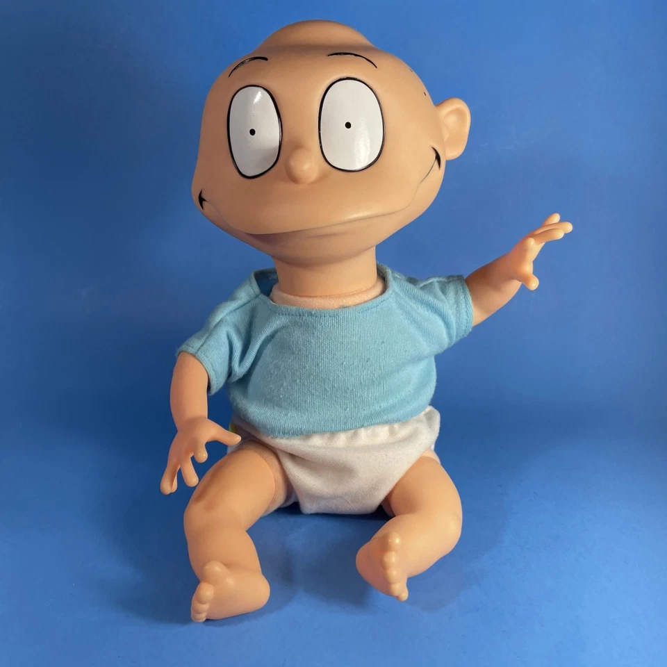 Muñeco de peluche de vinilo vintage Tommy Pickles Dakin 1993 Nickelodeon Rugrats Foto 1 de 4