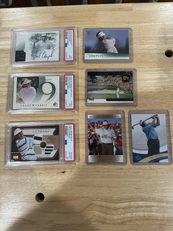 Upper Deck SP Fred Couples Card Collection PSA And More! Sign Of The Times! - Image 1 of 4