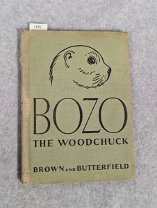 Bozo The Woodchuck ~ Vtg 1933 HC 1st/1st ~ Dorothy Brown & Margurite Butterfield - Picture 1 of 9