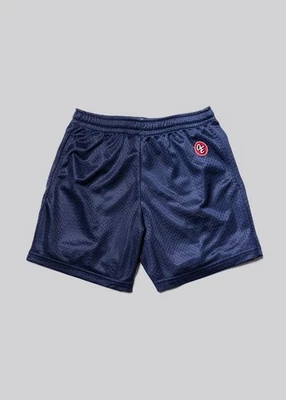 American Trench O.E. Pantalón Corto Gimnasio Malla Clásico Equipo Original Azul Marino Talla XL Foto 1 de 4