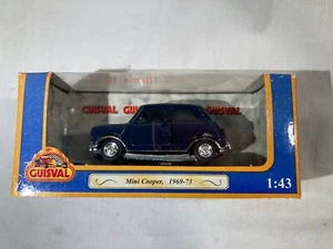 Diecast Model 1/43 Mini Cooper RARE in US Car Made in Spain Guisval Brand Read - Picture 1 of 7