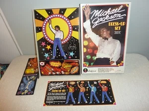Juego de Vestir Michael Jackson Vintage 1984 Reedición Colorforms - Imagen 1 de 4