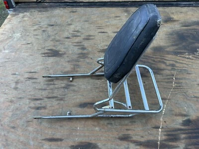 Honda CB400F 1975 Super Sport Vintage cromo barra portaequipajes respaldo Foto 1 de 4