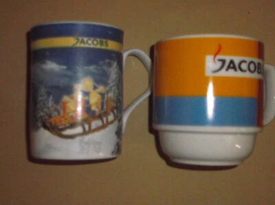 2 Jacobs Krönung  Sammel Tassen - Bild 1 von 4