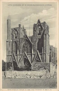 Cyprus - FAMAGUSTA - Latin cathedral of St. Nicholas - Publ. Mangoian Bros. 3779 - Picture 1 of 2