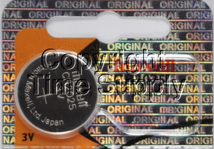 Maxell original 2025 CR 2025 Lithium 3V Battery ( 1 PC ) - Image 1 of 1