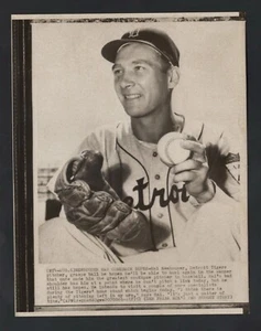 1951 Press Photo, Hal Newhouser Detroit Tigers, Has Comeback Hopes, 2 Time MVP - Picture 1 of 2