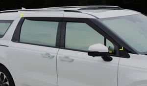 Kia Carnival KA4 Smoke Black Window Visors 4p luxury - Picture 1 of 6
