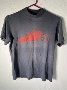 Vintage 80s HARLEY DAVIDSON - A Legend Takes Wing Shirt Size S California Faded - Picture 1 of 12