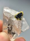79.10 Carat terminated greencap tourmaline crystal with quatz from Afghanistan