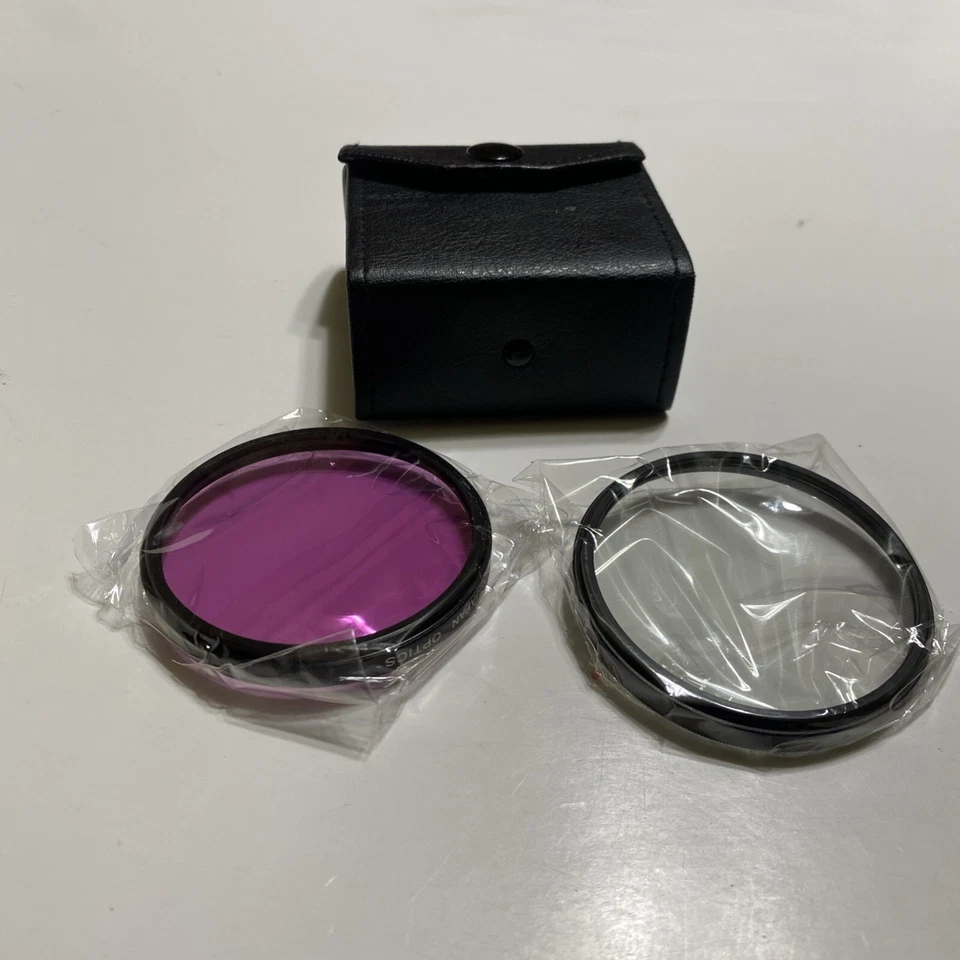 Zeikos Camera Filter Set UV FLD 58mm Japan With Case ~ 2 Filters - Image 1 of 4
