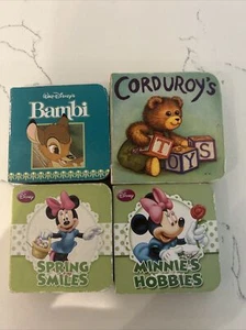 Vintage Miniature Corduroy's Toys by Don Freeman, Disney Bambi 1999, Minnie 2012 - Picture 1 of 9