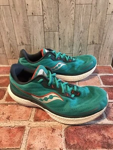 Saucony Triumph 19 Jade green Womens 11 Running Shoes S10678-120 Cushion Sneaker - Picture 1 of 6