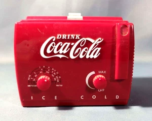 Mini enfriador de radio Coca-Cola 1991 clásico de colección # MC194 AM/FM y bandas de televisión - PROBADO - Imagen 1 de 3