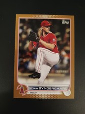 Noah Syndergaard 2022 Topps Series 2 Gold Parallel 0075/2022 LA Angels #584