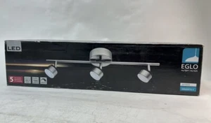 EGLO-Armento 1 Collection 22.83 in. W 3-Light Satin Nickel Dimmable Lighting LED - Picture 1 of 5