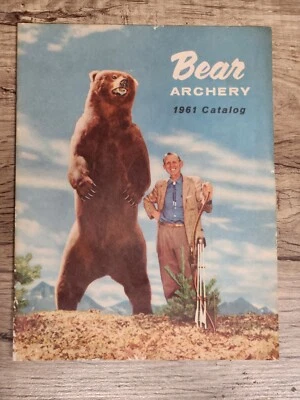 AUTHENTIC ORIGINAL 1961 Bear Archery Equipment Catalog - Image 1 of 4