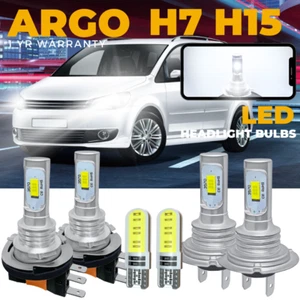 Fits VW Touran 1T3 Led DRL Headlight 2010-15 Hid White High Low Side Light Bulbs - Picture 1 of 22