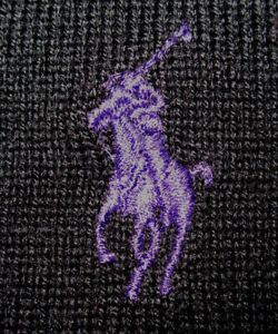 Polo By Ralph Lauren Jumper Black 100% Merino Wool Lightweight Knit Size XXL 