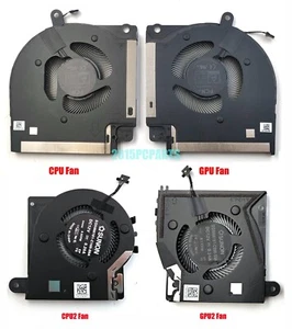 New for Dell Alienware X17 R1 CPU / GPU Cooling Fans - Picture 1 of 9