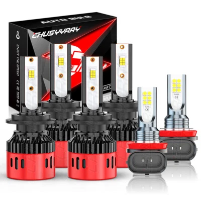 Faros antiniebla LED para Mercedes-Benz E350 B200 2008 2009 2010 2011 Foto 1 de 4