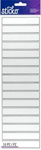 Sticko Stickers-Kraft Organization Labels - 3 Pack - Picture 1 of 1