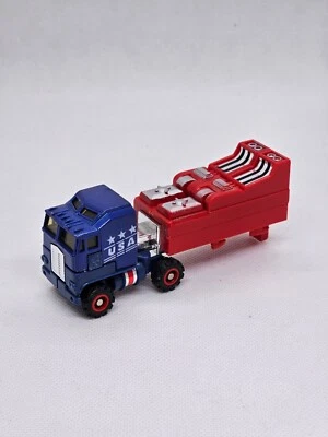 MC Toy Gobots Transformer Truck USA Hi-Tech Systems Loose - Photo 1/4