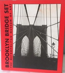 METROPOLITAN MUSEUM OF ART BROOKLYN BRIDGE CARD SET * FREE EXPRESS SHIPPING - Picture 1 of 2