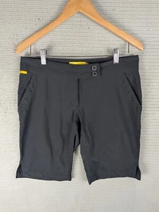 Lole shorts active stretch workout black size 6 nylon blend water repellent - Picture 1 of 14
